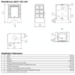 Kachlová kamna ABX Helvetia exklusive zelená